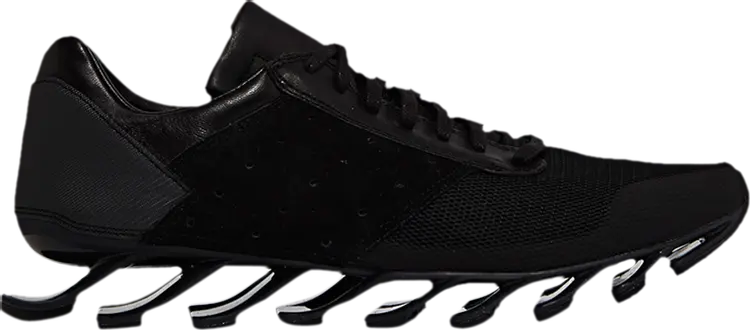 

Кроссовки Adidas Rick Owens x Springblade Low 'Triple Black', черный