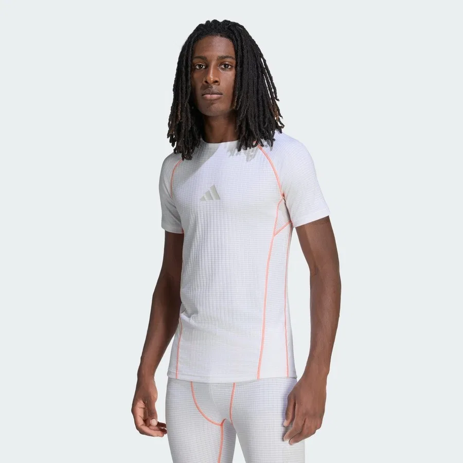 Термобелье с коротким рукавом Terrex Xperior CLIMA365 adidas, Бело-оранжевый