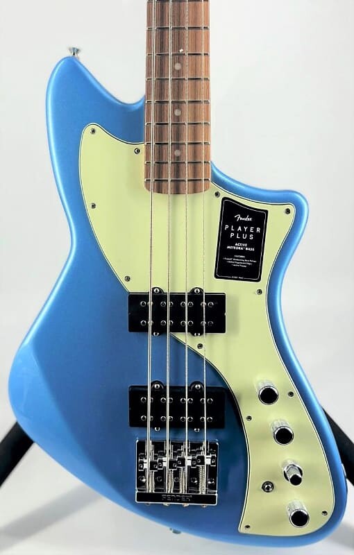 

Fender Player Plus Active Meteora Bass Pau Ferro Накладка на гриф Opal Spark Ser#MX22113736 014-7393-395-3736