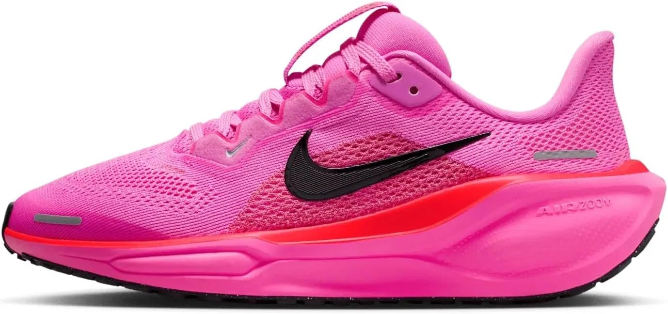 Детские кроссовки для бега Pegasus 41 Nike, Playful Pink/Off Black/Hyper Pink