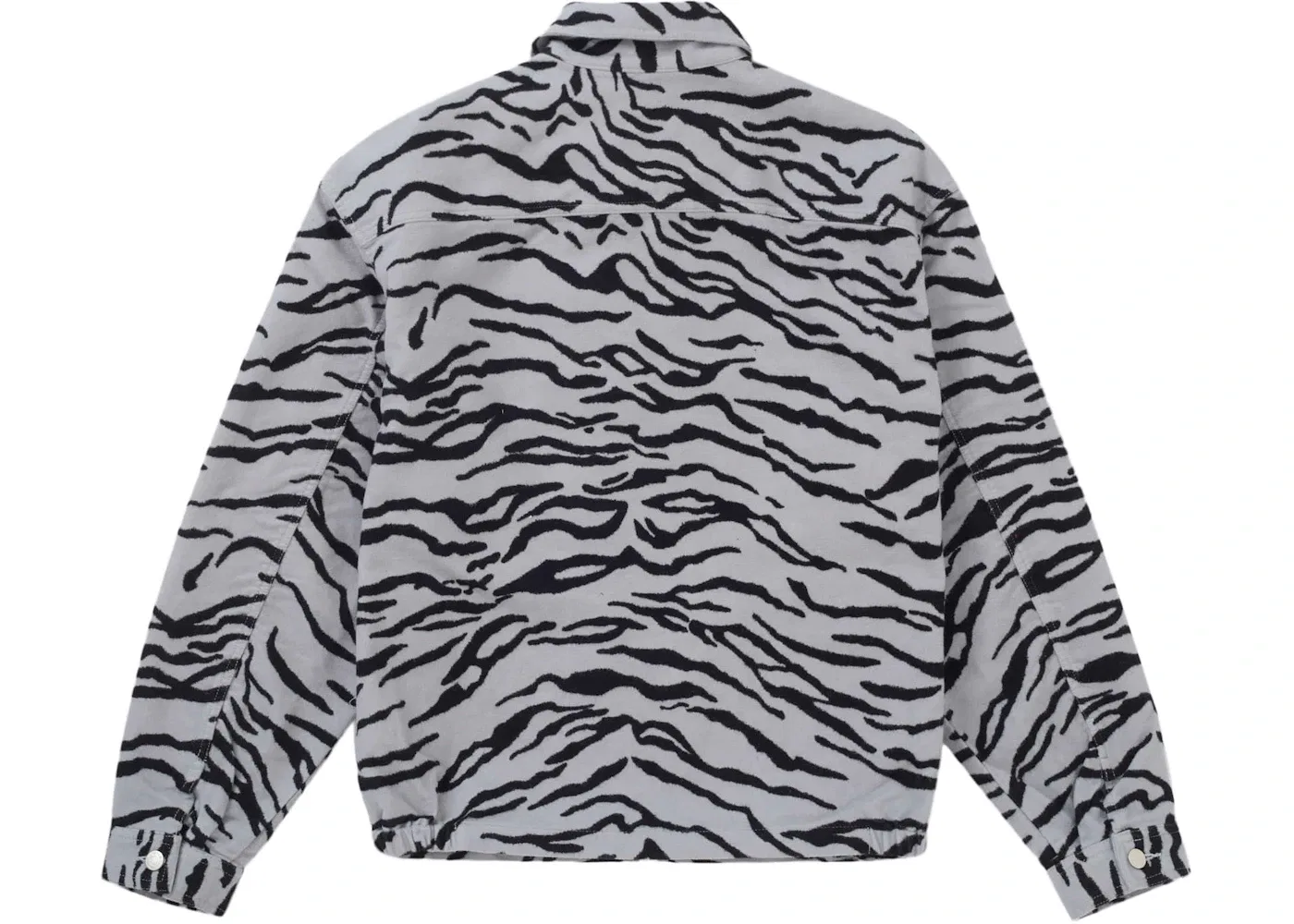 Мужская куртка из молескина с принтом (SS25) Supreme, Zebra — фото 2
