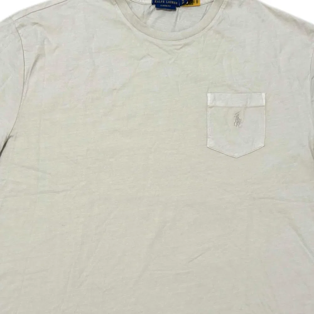 Мужская футболка с круглым вырезом Polo Ralph Lauren, Natural — фото 4