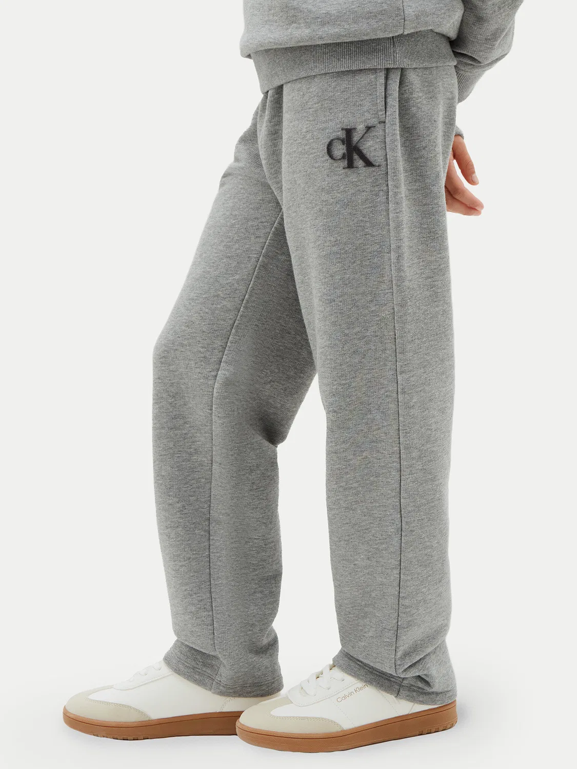 Спортивные штаны стандартного кроя для мальчика Calvin Klein, серый