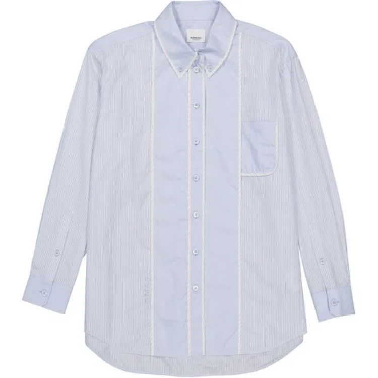 Женская рубашка Light Blue Burberry, Light Blue