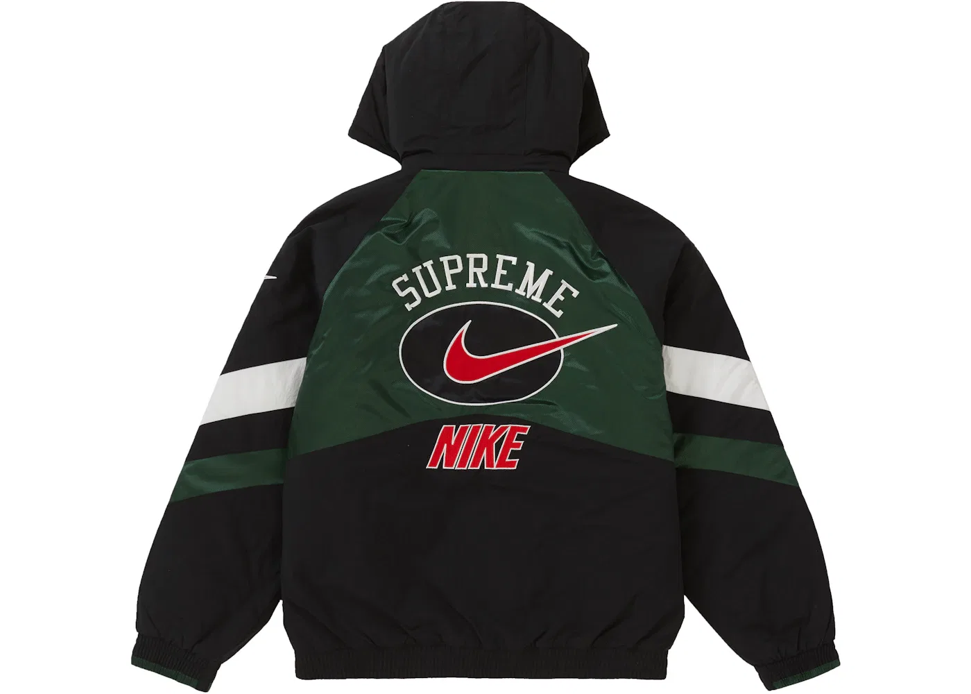 Мужская куртка-бомбер с капюшоном Jacket Supreme, Green — фото 3