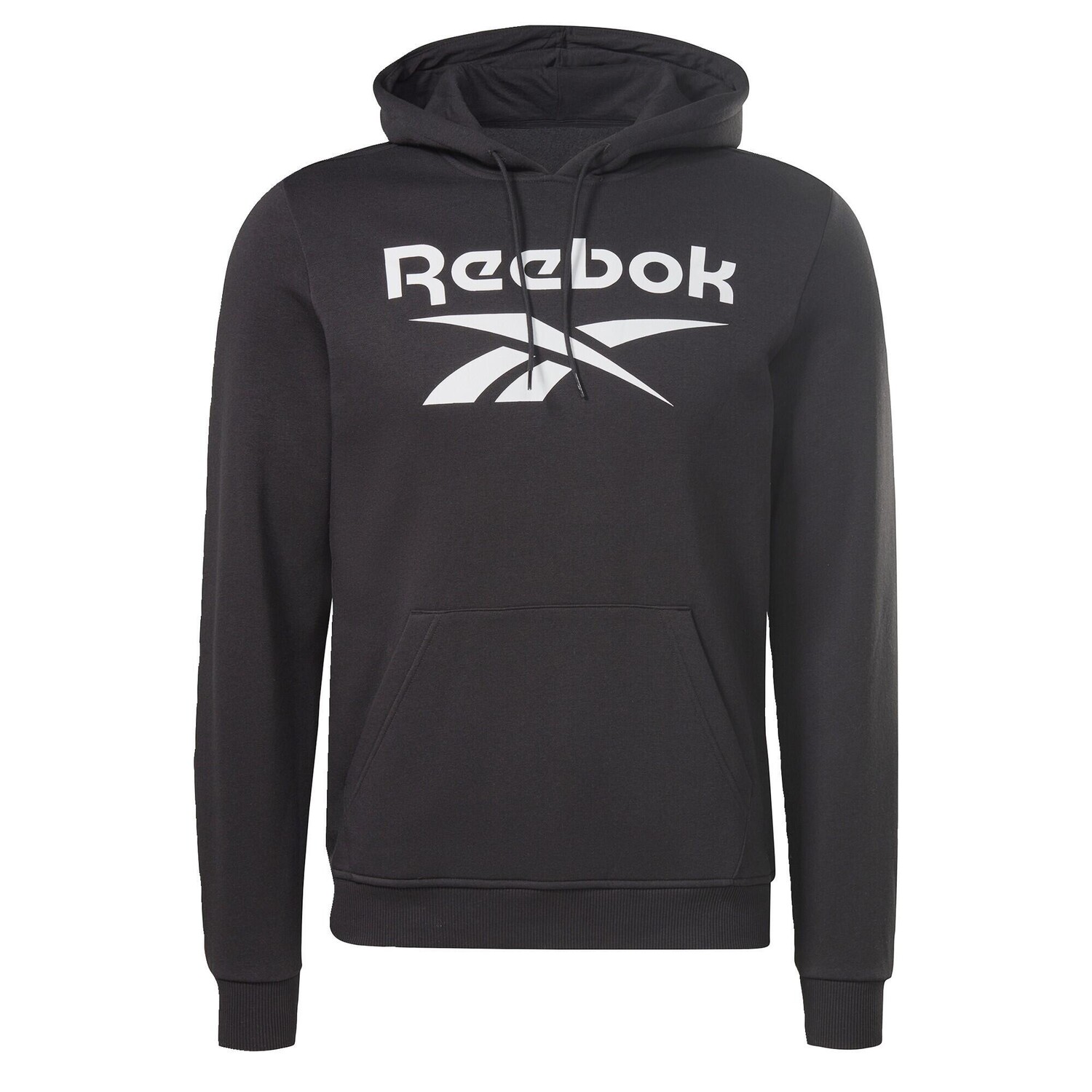 

Толстовка Reebok Identity Fleece Recycled, черный, Серый, Толстовка Reebok Identity Fleece Recycled, черный