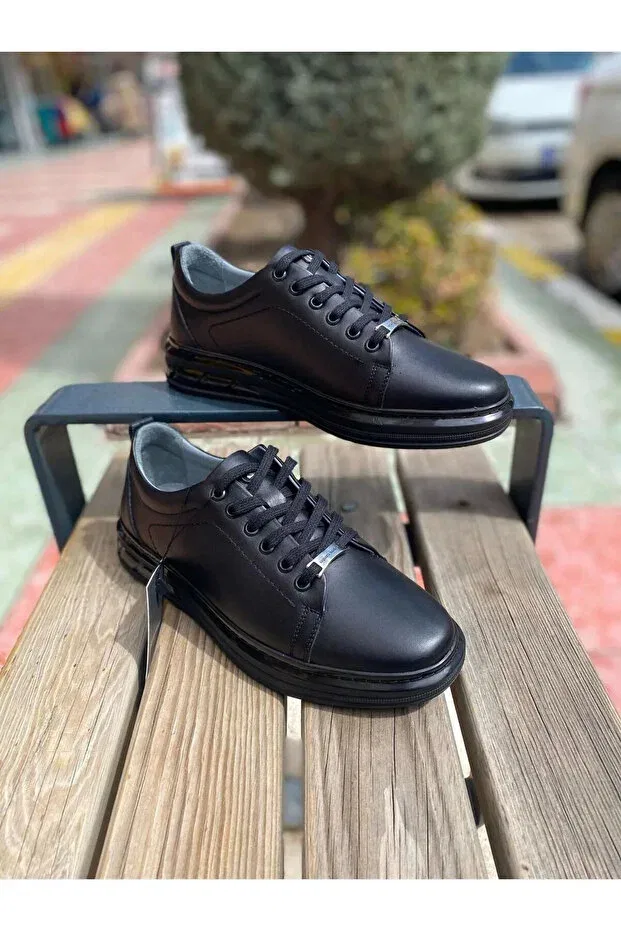 Мужские классические туфли с плоским ходом Pierre Cardin, Black