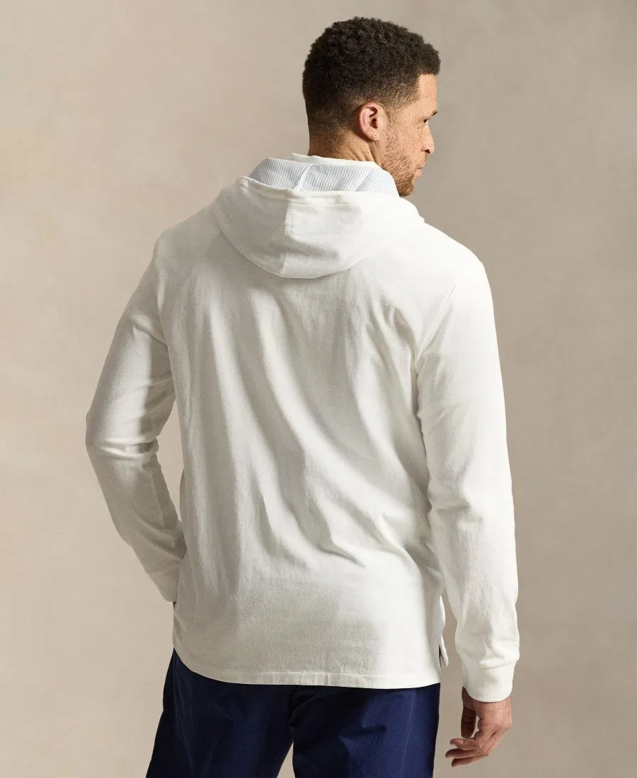 Худи из хлопка с вышивкой Polo Bear Classic Fit Polo Ralph Lauren, Newport Bear White — фото 4