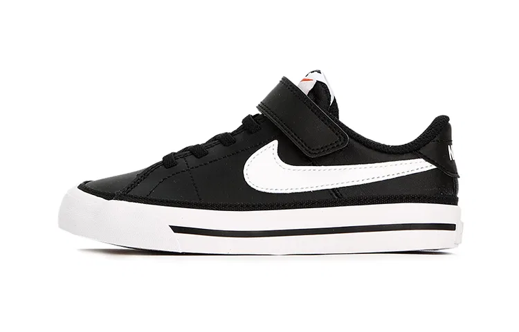 Детские кеды для мальчиков с классическим дизайном Court Legacy Nike, Black White