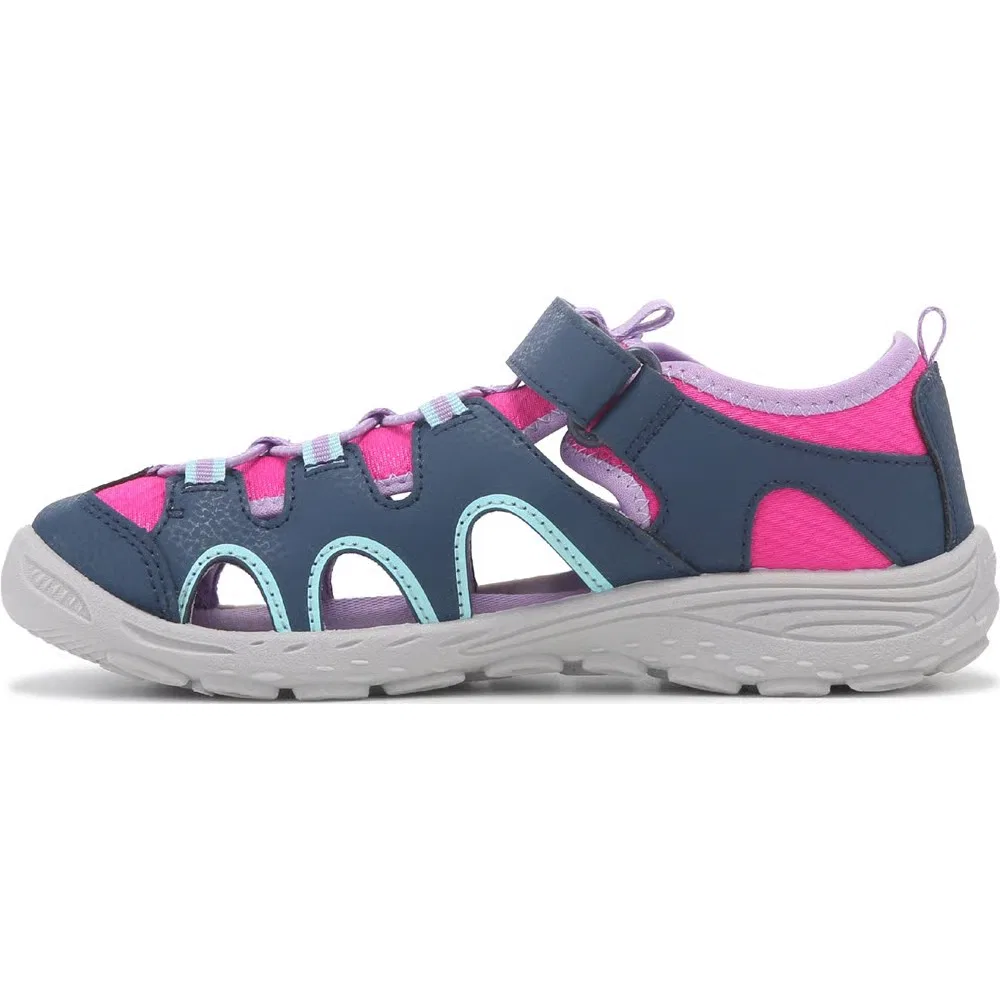 Детские водонепроницаемые ботинки Hydro Trekker Merrell, Navy/Pink — фото 3