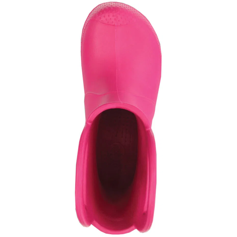 Детские резиновые сапоги Croslite Crocs, Роза — фото 2