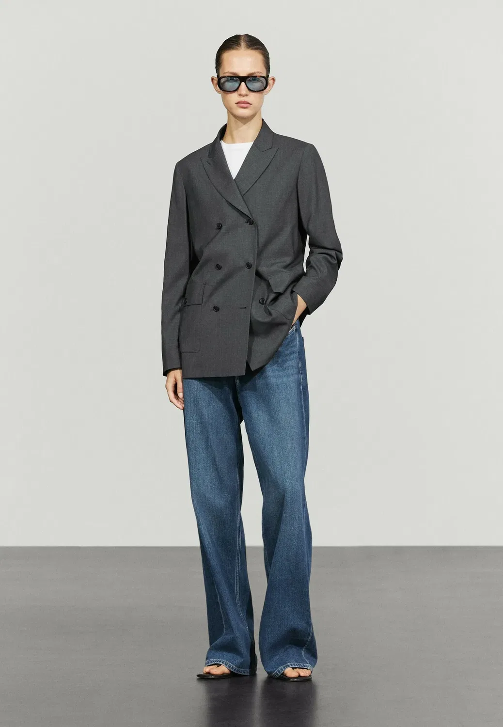 Короткая шерсть Massimo Dutti, Dark Grey