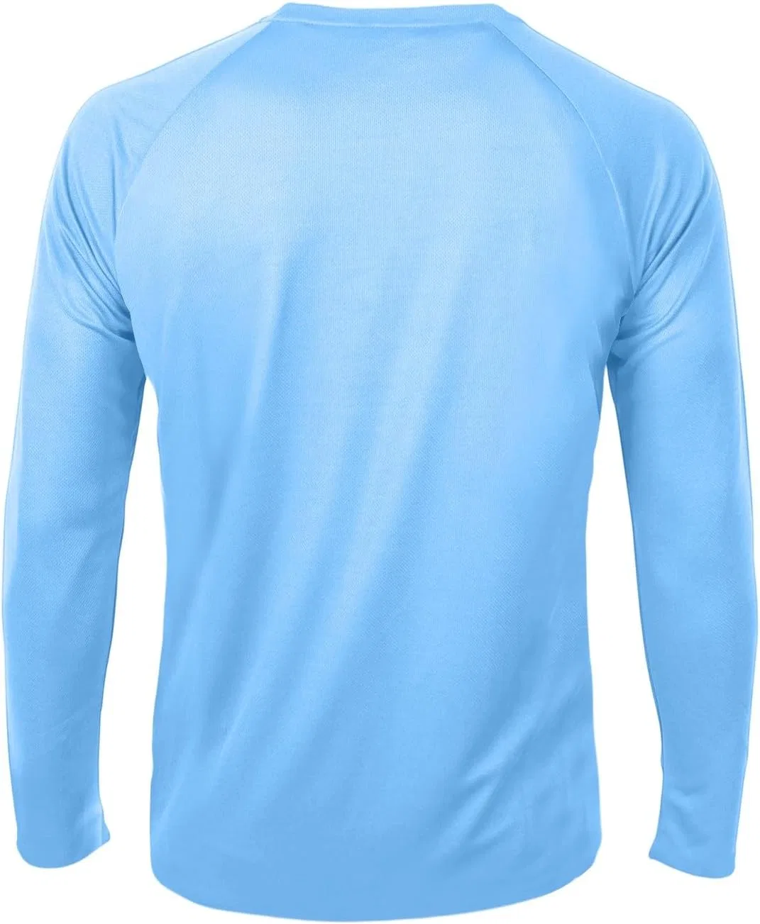 Мужская футболка с длинным рукавом crew neck OMING, Blue — фото 3