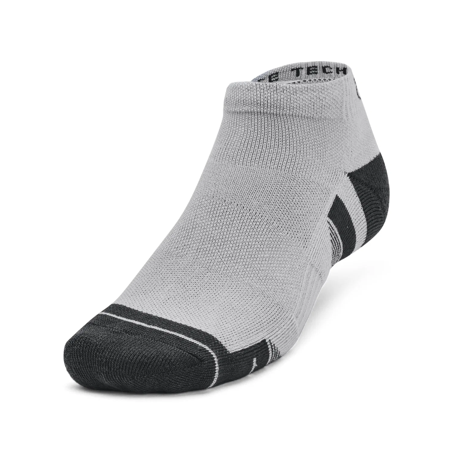 Детские носки-лонгсливы с технологией HeatGear Under Armour Performance Tech Low, Цвет Grau / Weiss — фото 2