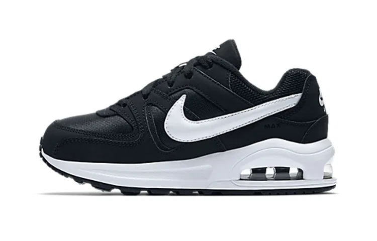 Детские кроссовки с мягкой амортизацией Air Max Command Fle Nike, Black White
