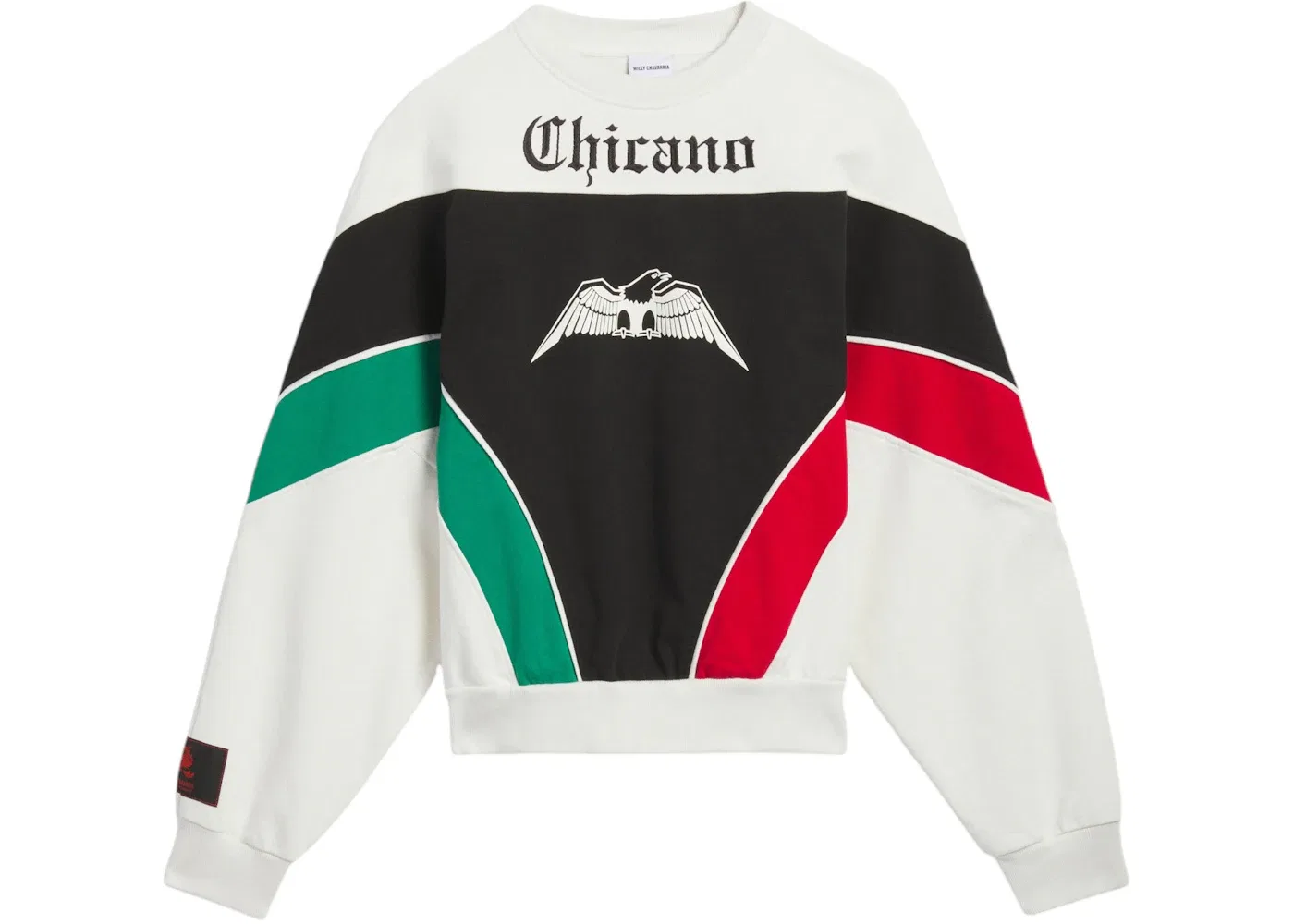 Мужской свитшот с принтом Chicano Adidas, White