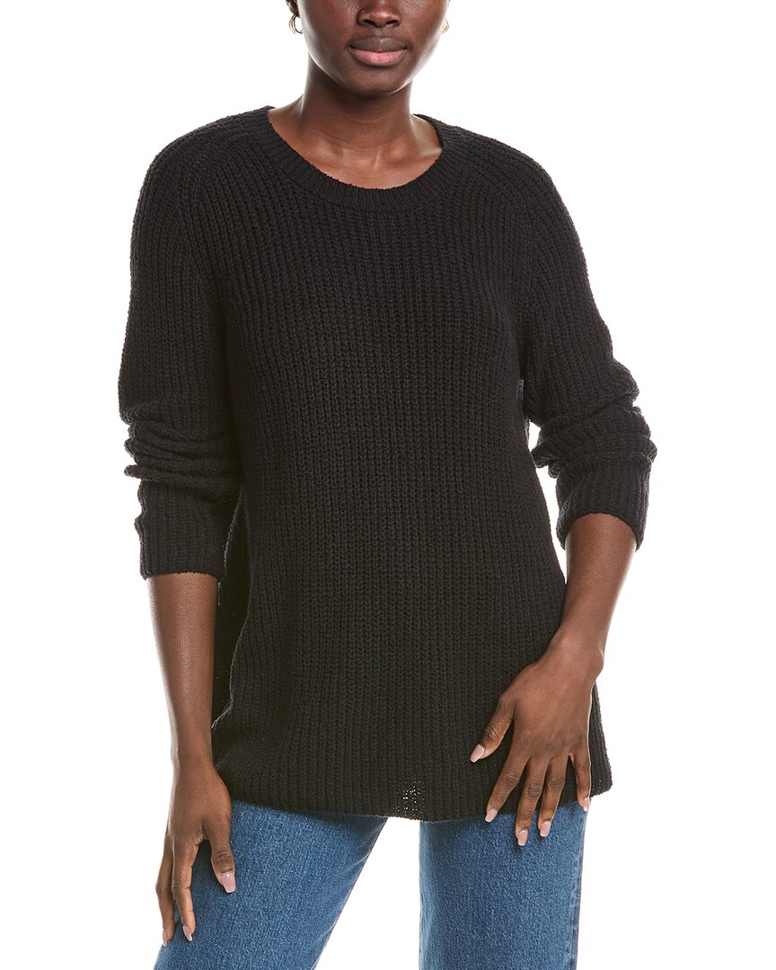 

Пуловер с круглым вырезом EILEEN FISHER, черный