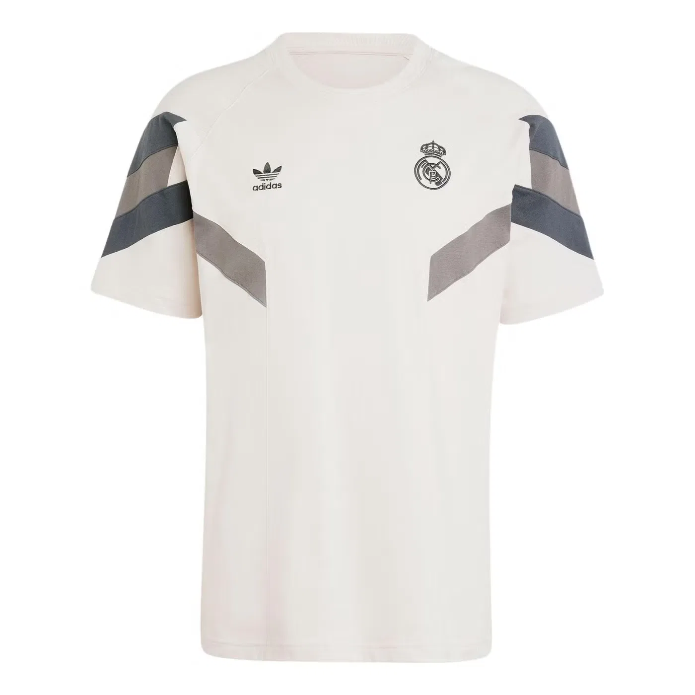 Футболка с принтом Real Madrid Originals Adidas, серый