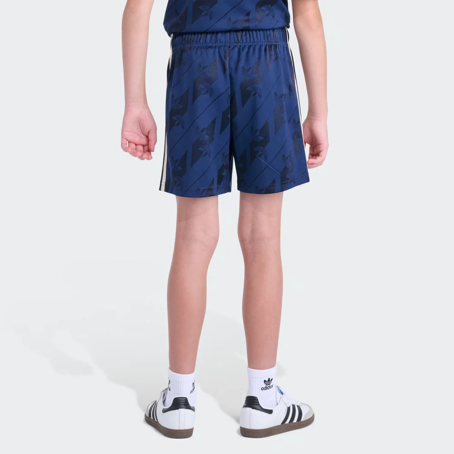 Детские шорты на резинке Originals Monogram Jersey Short Adidas Originals, Night Indigo