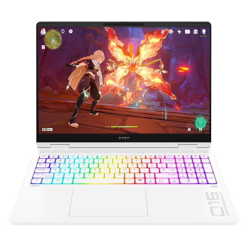 

Игровой ноутбук HP Omen MAX 16, 16'', 64Гб/3Тб, Ultra 9 275HX, RTX 5080, белый, английская клавиатура
