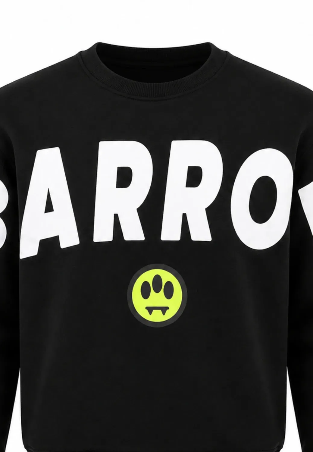 Felpa girocollo maxi scritta унисекс - толстовка Barrow, Black — фото 3