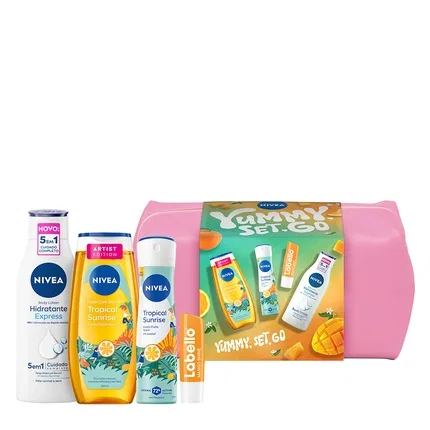 Набор для ухода за телом Nivea Yummy Set Go