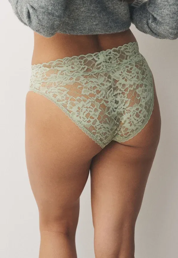 Комплект трусов, 3 шт, облегающий, High leg fit, Next, pink, розовый — фото 2