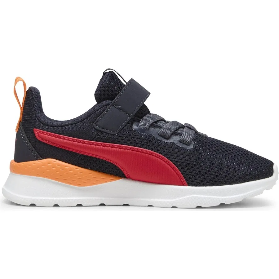 Детские кроссовки на липучках Anzarun Lite AC+ PS Puma, Красный — фото 4
