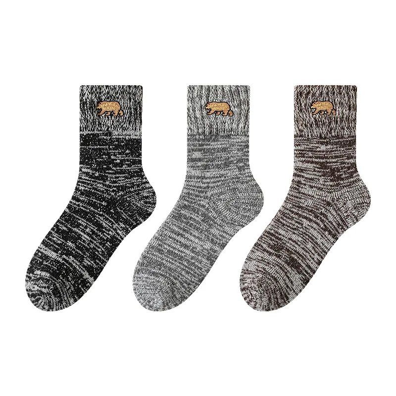 Детские носки с принтом 3 Pack (D-Light Gray) MIIOW — фото 3
