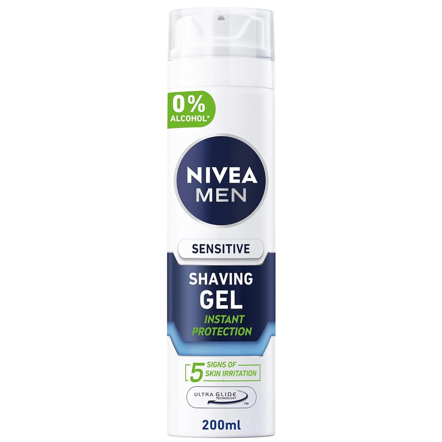Гель для бритья, Чувствительная кожа, NIVEA, 200 мл