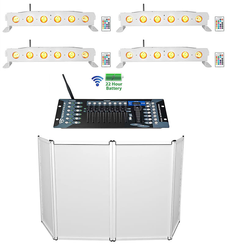 

Фасадная будка Rockville RFAAW DJ + беспроводные светодиодные ленты DMX + контроллер 4 Best STRIP 60 White + RFAAW + Rockforce W2
