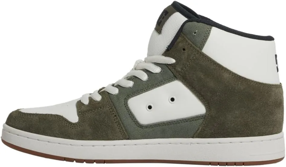 Мужские кроссовки DC Shoes Manteca 4 Hi Trainers, белый/зеленый/серый — фото 3