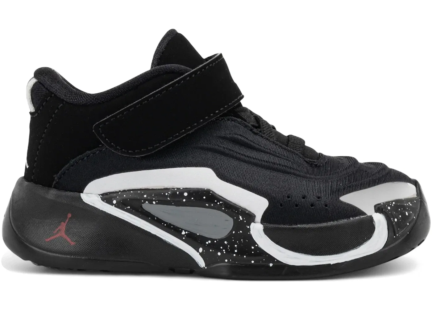 Детские кроссовки для мальчиков с длинным шнурком Jordan Luka 3 Jordan, Black/Smoke Grey/Smoke Grey/White