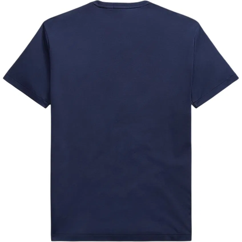 Мужская футболка с круглым вырезом, прямого кроя, Elegant Dark Blue, Polo Ralph Lauren, Elegant Dark Blue — фото 3