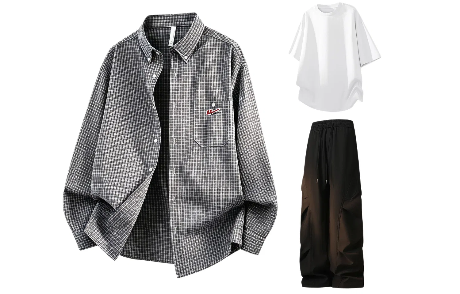 Детский комплект футболок с длинным рукавом, 3 предмета, Shirt Matching Set, WARRIOR