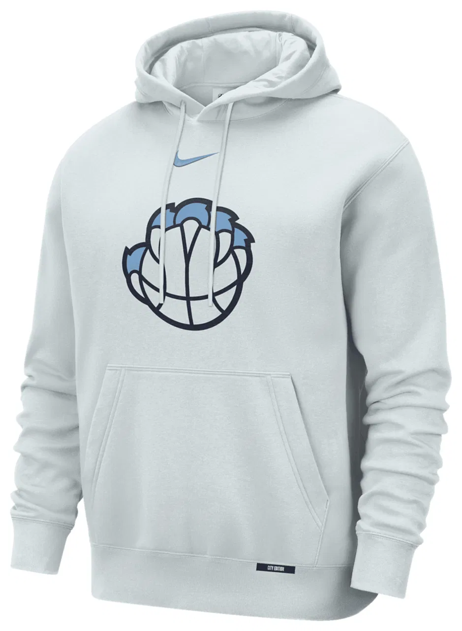 Толстовка мужская Grizzlies Club Logo City Edition Nike, цвет Multi/Silver