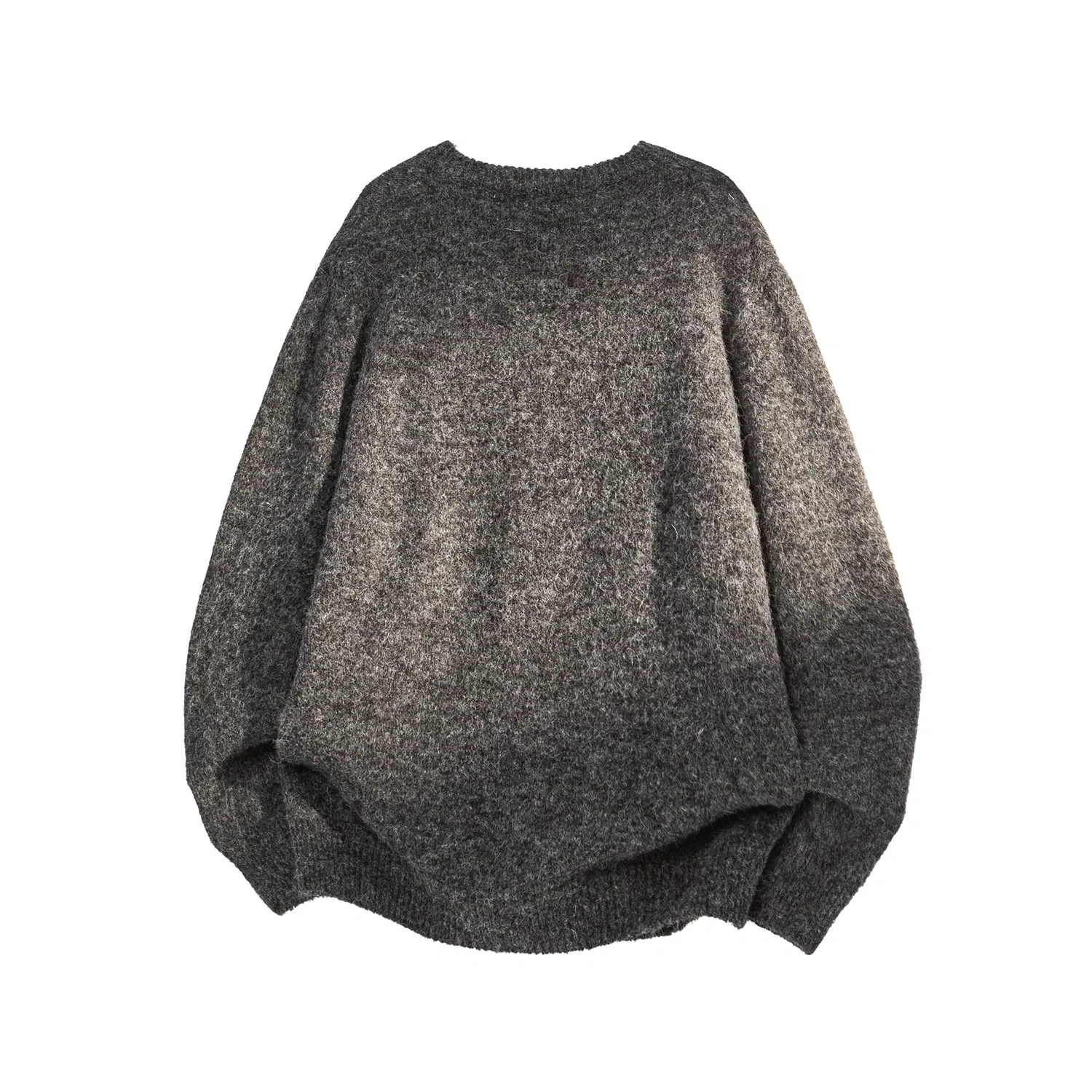 Детский свитшот Jeep с круглым вырезом, модель Unisex Crew Neck Moderate Straight Fit, Jeep, Black Gray — фото 3
