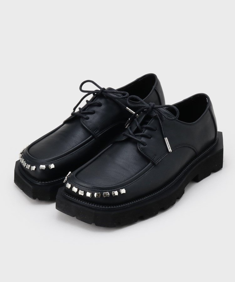 Квадратные туфли с шипами Tk.Takeo Kikuchi, Black (119)