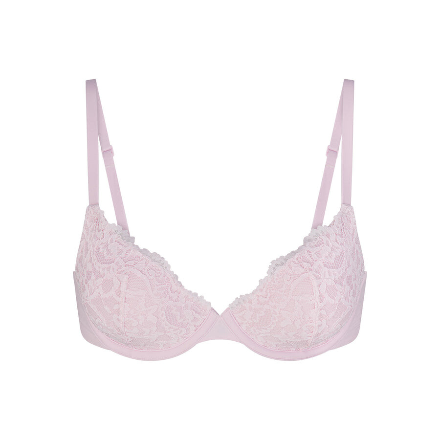 

Бюстгальтер SKIMS Fits Everybody Lace, цвет Cherry Blossom