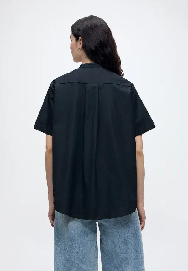 Блуза button down Boss, темно-синий — фото 3