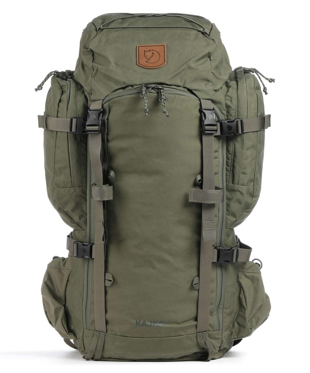

Трекинговый рюкзак Kajka 55 M/L Винилон, переработанный полиамид Fjällräven, зеленый