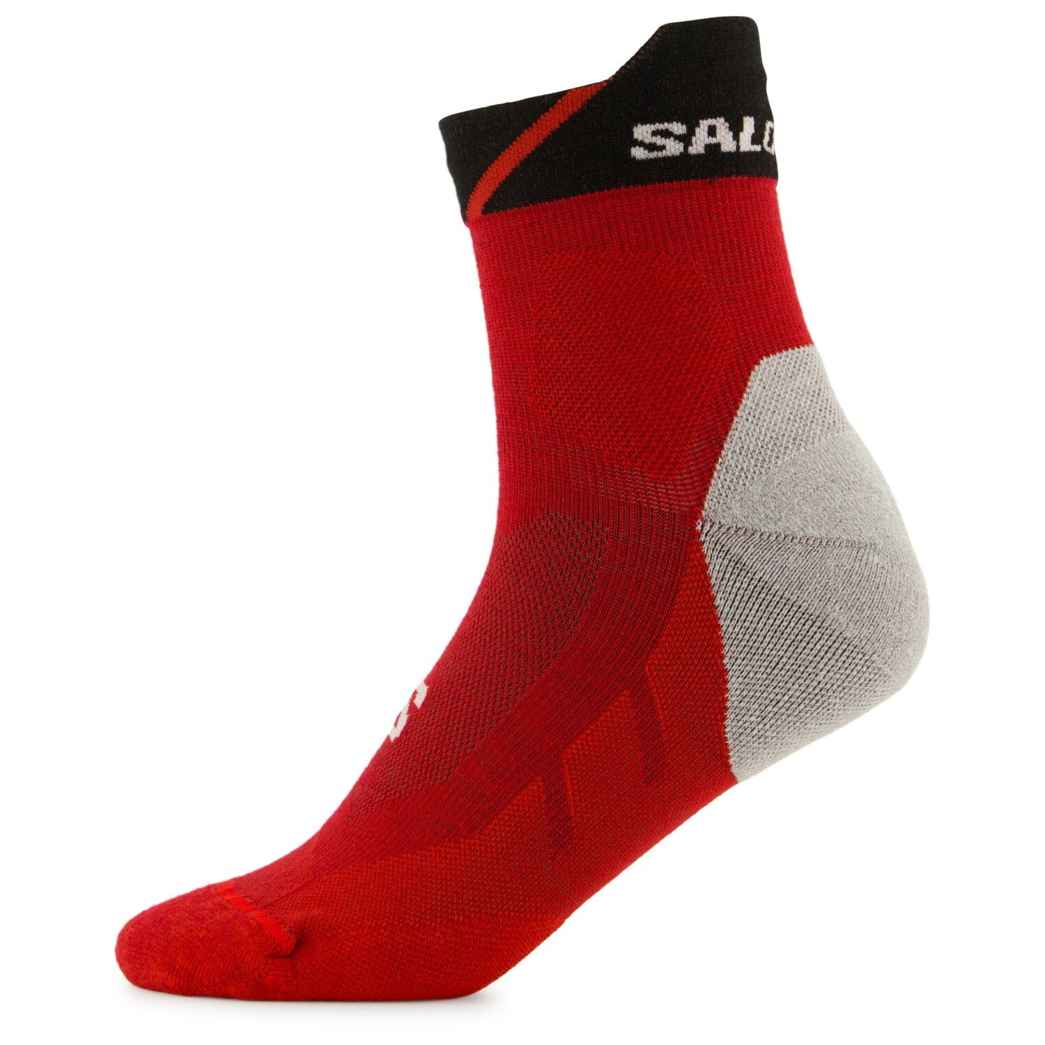 

Носки для бега Salomon Speedcross Ankle, цвет Red Dahlia/Black/Poppy Red