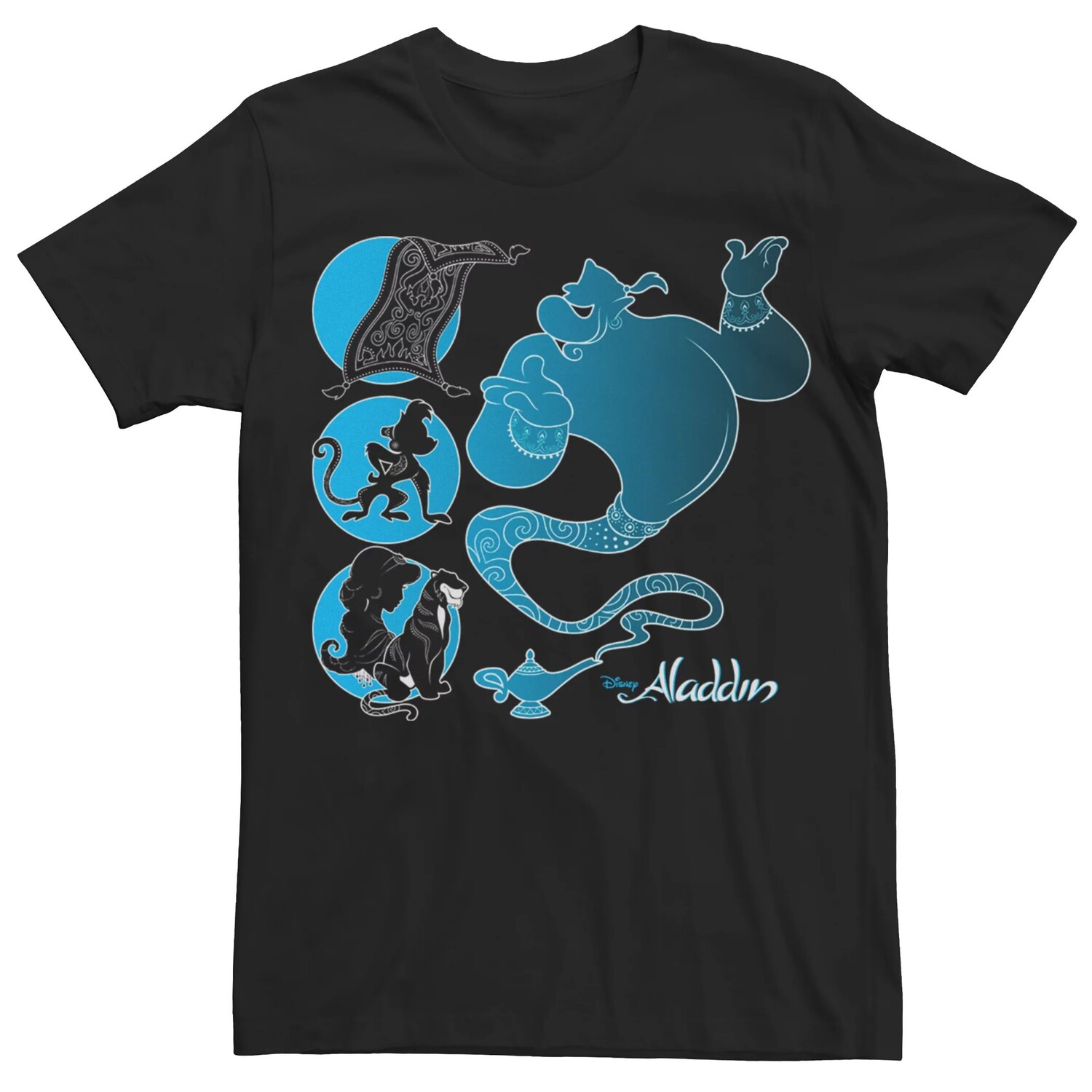 

Мужская футболка Disney's Aladdin Genie & Friends Licensed Character