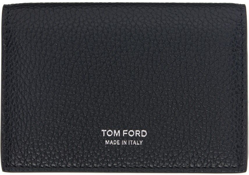 

Визитница T Line из мягкой зернистой кожи TOM FORD, черный