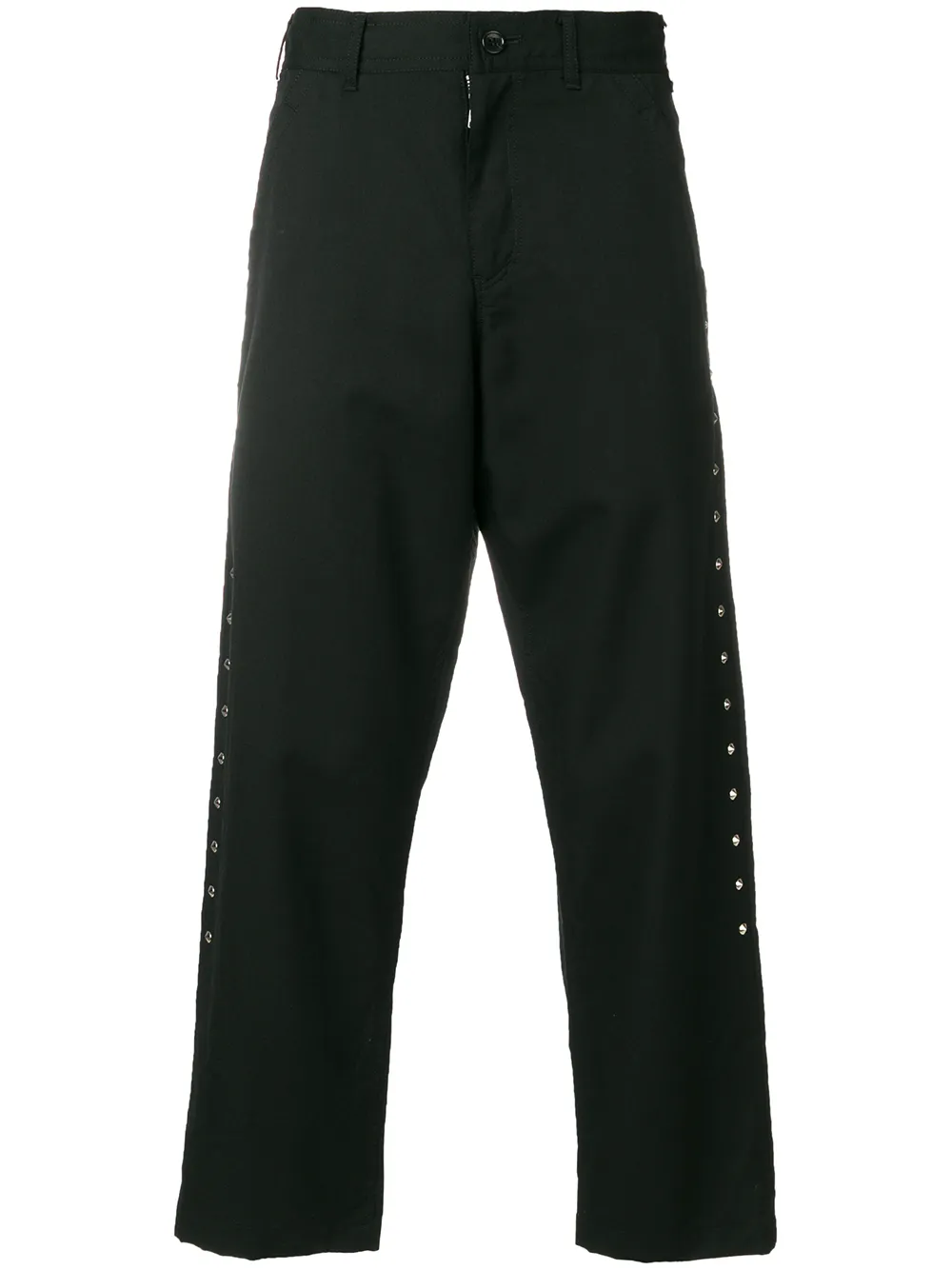 

Брюки чинос с заклепками Black Comme Des Garçons, черный