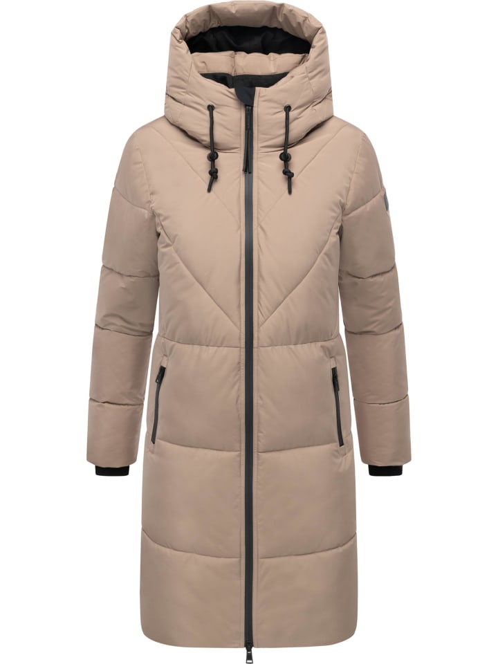 

Стеганое пальто Kaltkuschel XIV в цвете Taupe Grey Navahoo