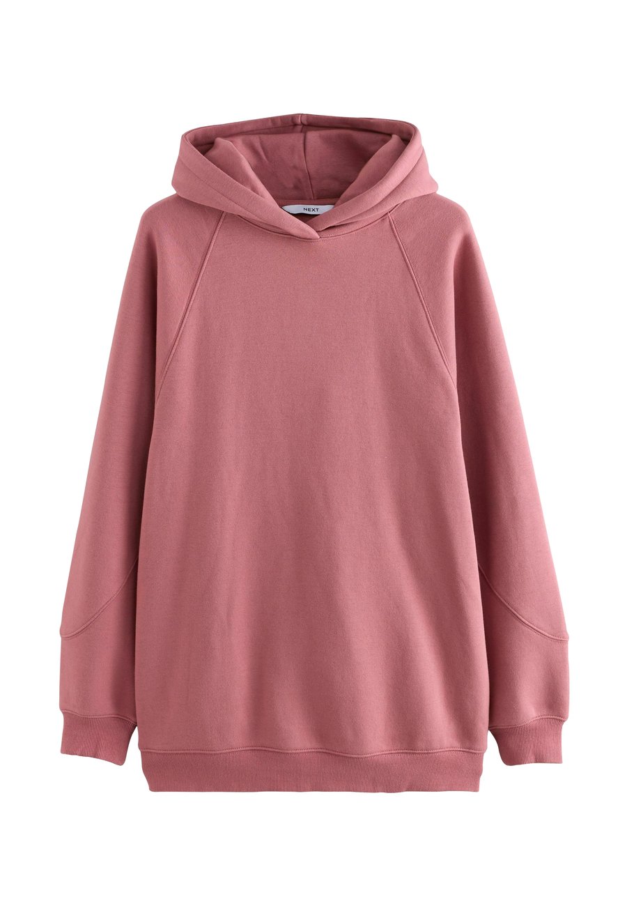 Толстовка Next HEAVYWEIGHT LONGLINE WITH SEAM DETAILING, Rose Pink/Pink — фото 4