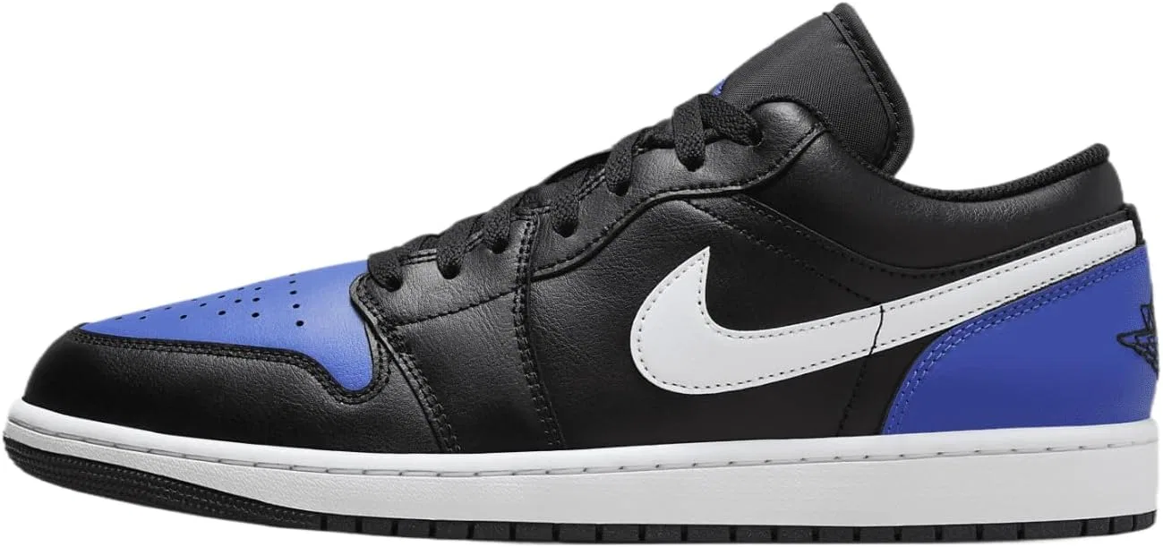Мужские кроссовки Nike Air Jordan 1 Low, Black/Game Royal/White