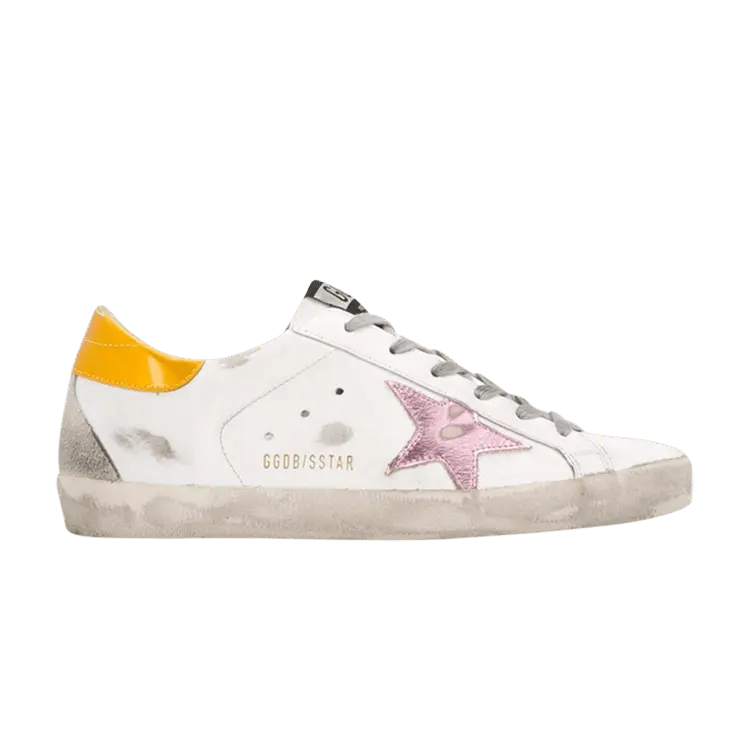 

Кроссовки Golden Goose Wmns Superstar White Metallic Pink Gold, белый