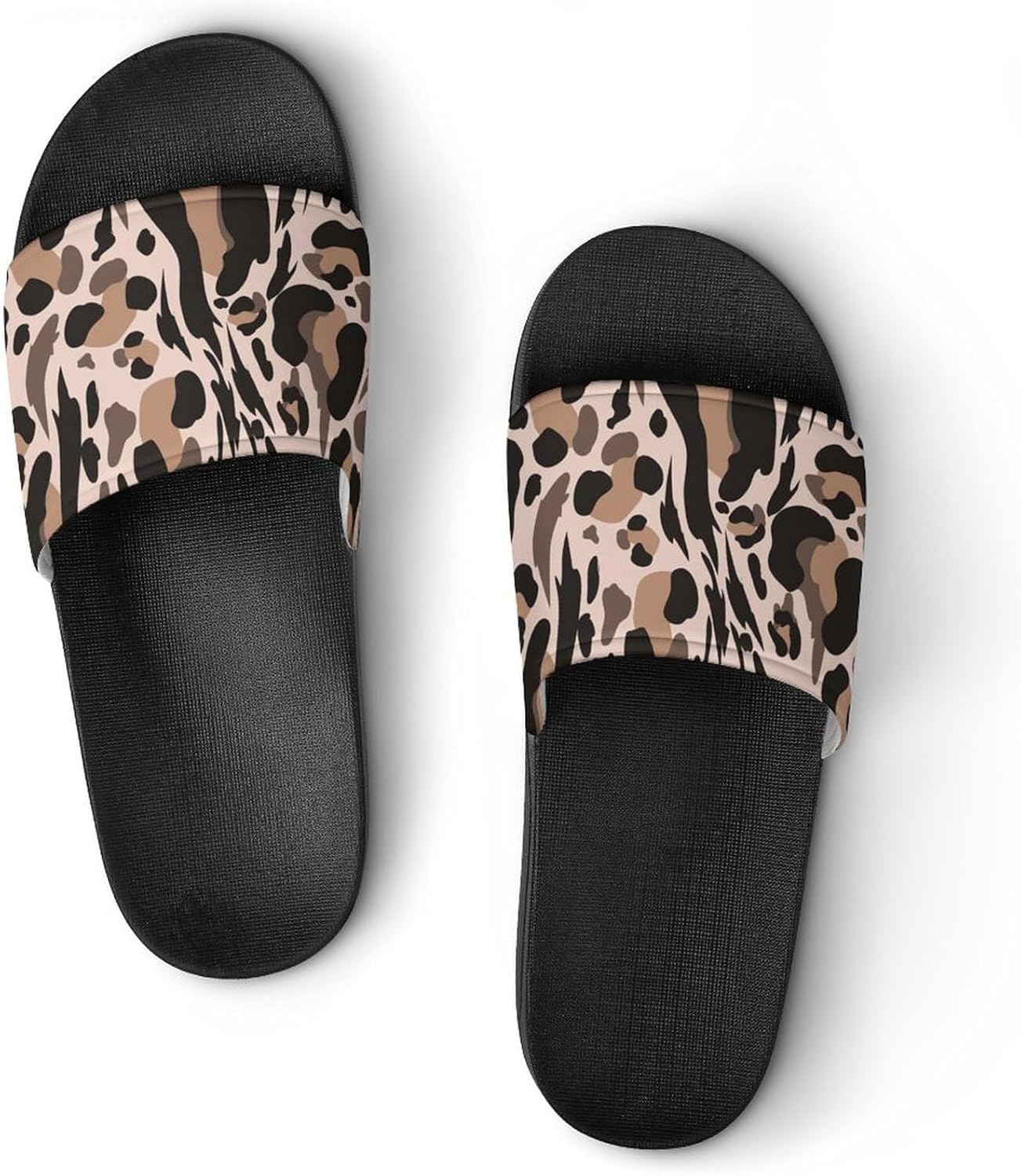 

Сандалии-шлепанцы Colors Dog Paw унисекс с принтом- можно носить как дома, так и на улице Generic, черный